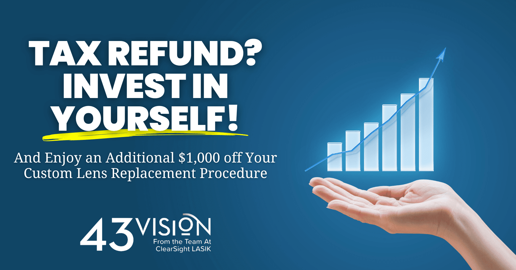 Tax Refund? Invest in Yourself and Enjoy an Extra $1,000 Off Custom Lens Replacement